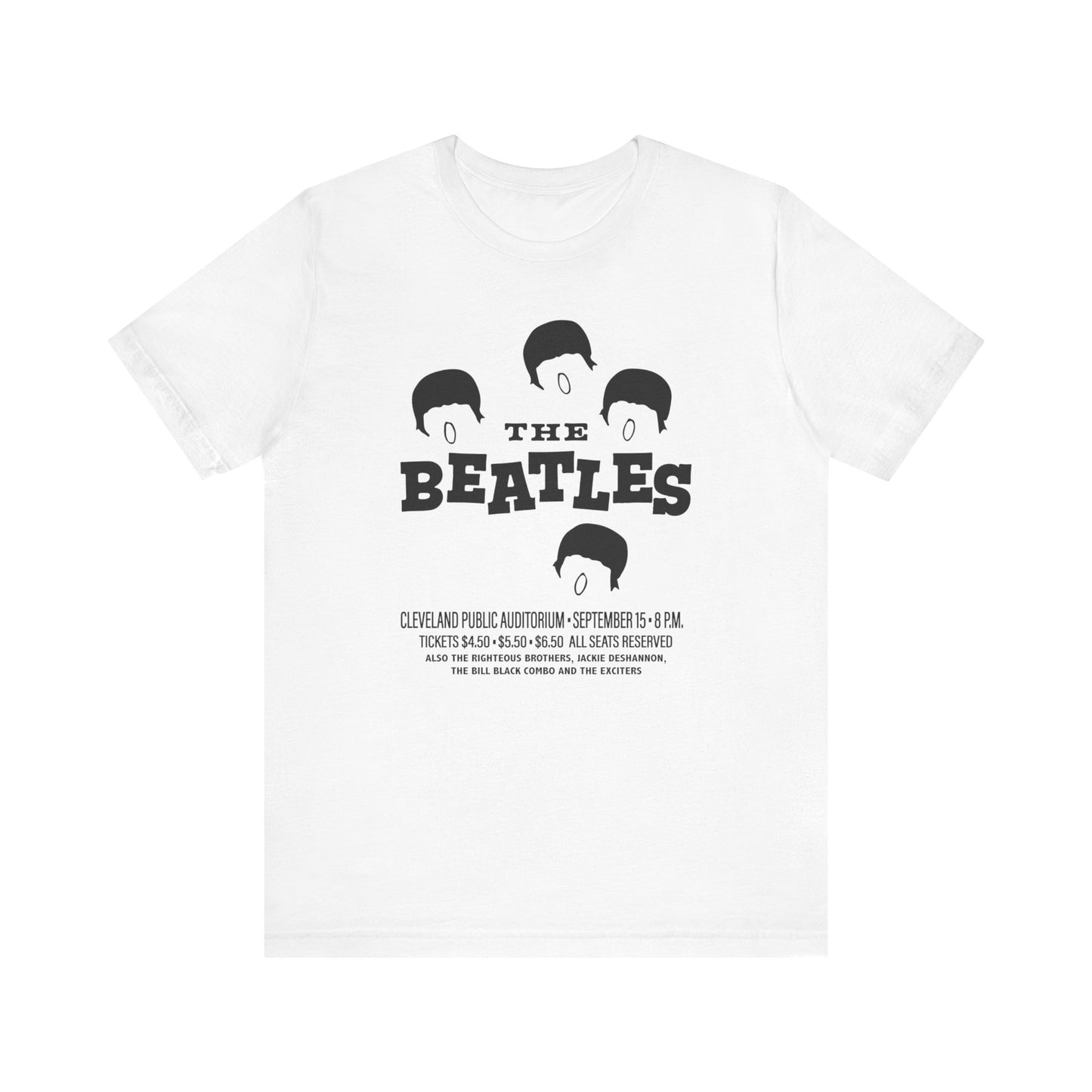 The Beatles in Cleveland - Concert Poster - Unisex T-Shirt