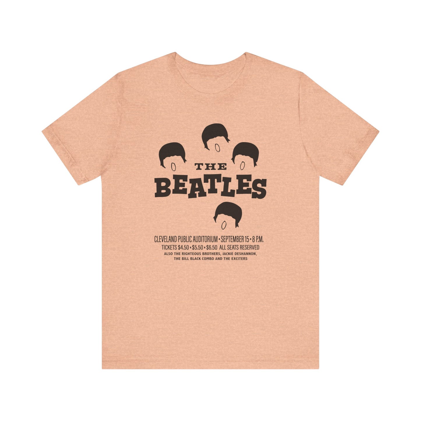 The Beatles in Cleveland - Concert Poster - Unisex T-Shirt