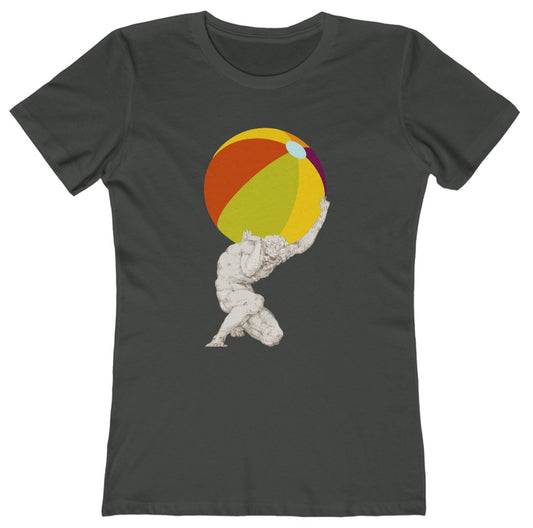 Atlas beachball beach t shirt