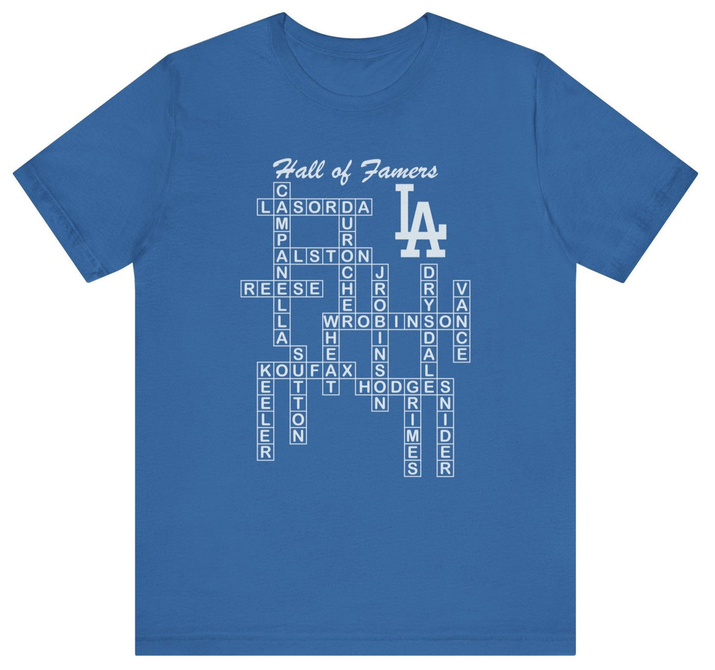Los Angeles Dodgers Hall of Fame tee