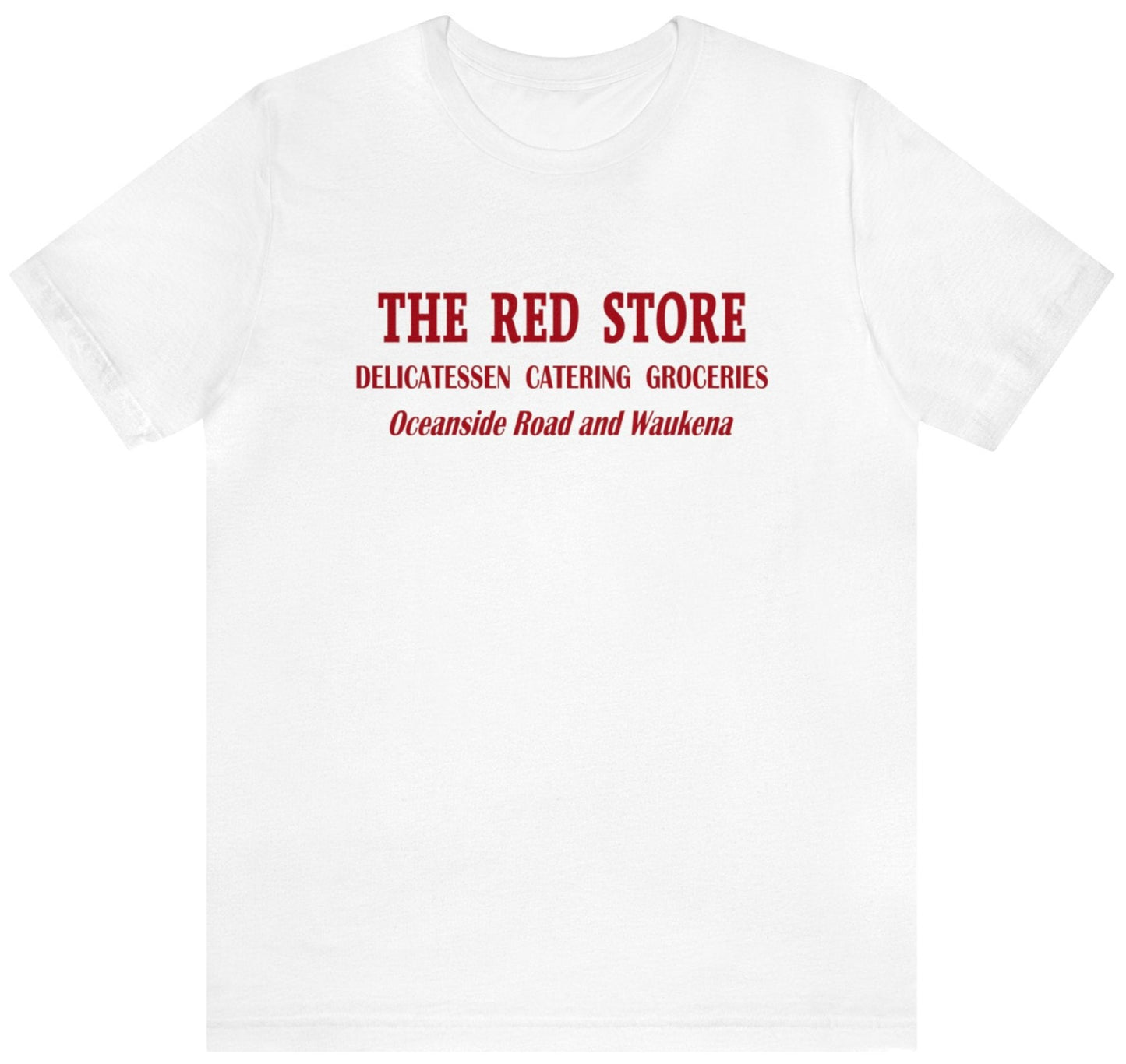 Oceanside Red Store t-shirt