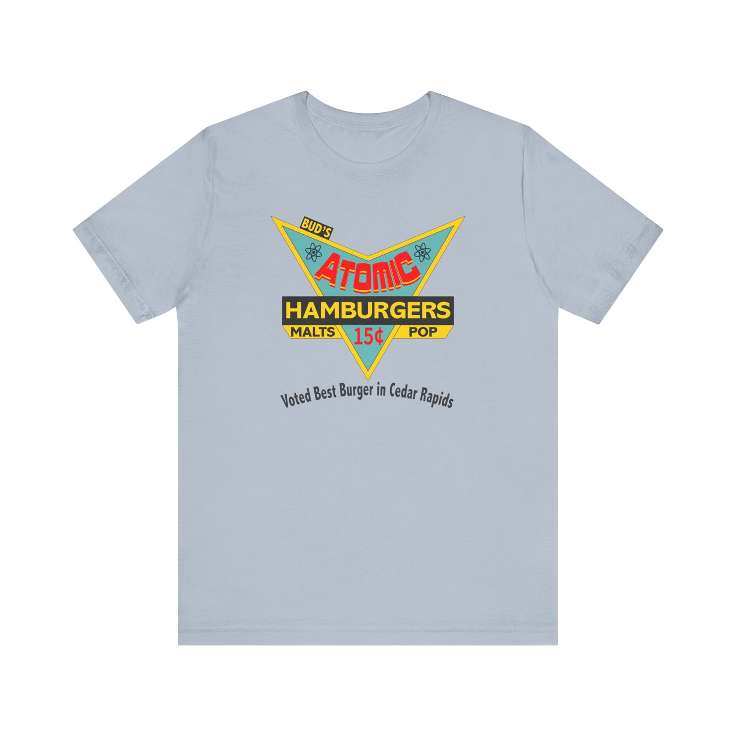 Atomic Hamburger Retro Sign Unisex T-Shirt