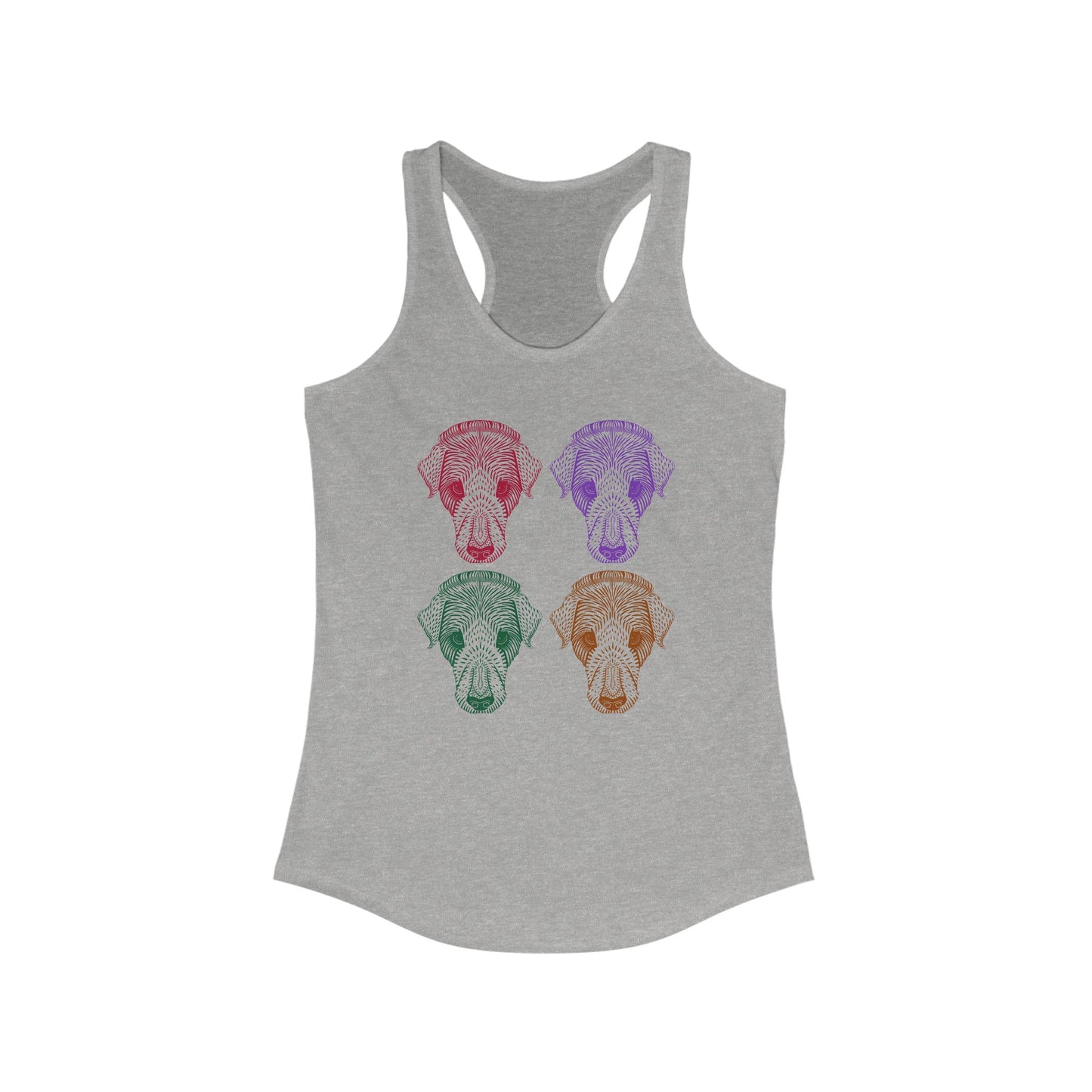 Four Dogs - Women's Racerback Tank