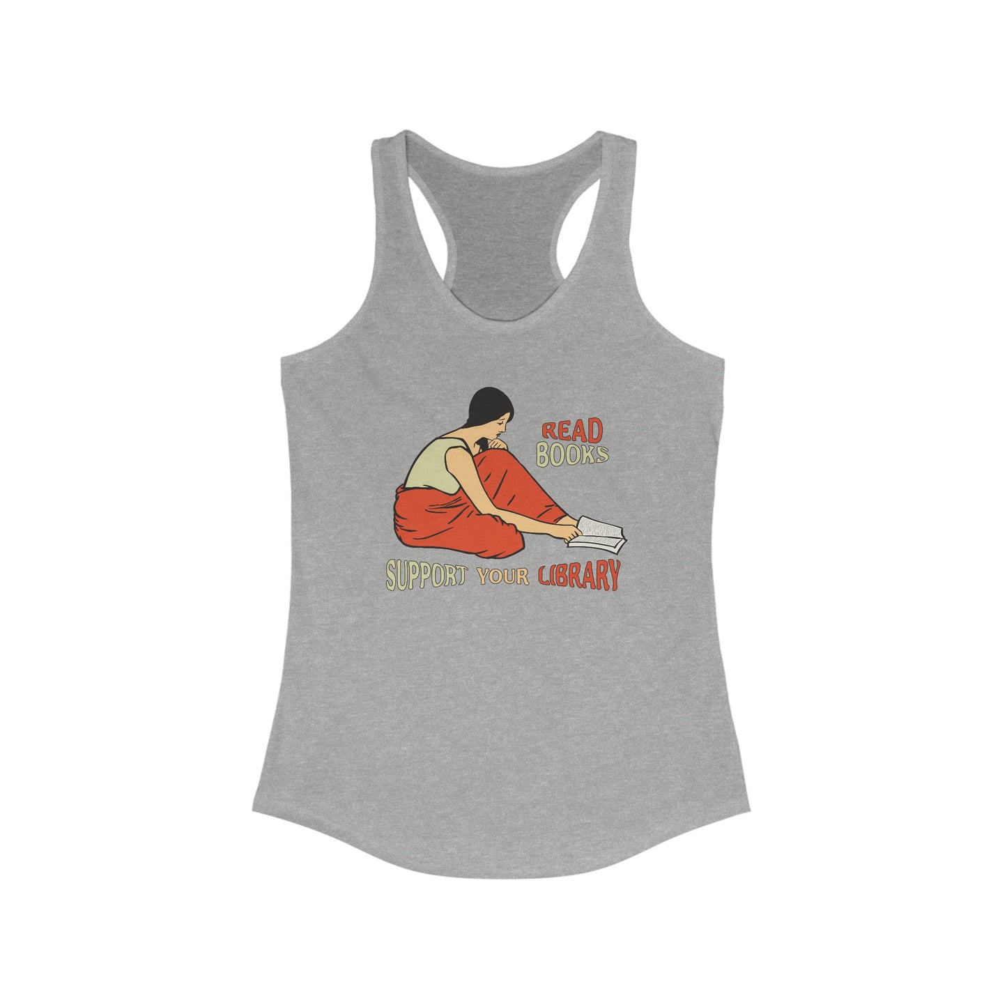 Support Your Library - Women's Racerback Tank