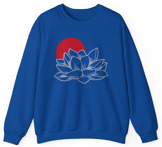 Lotus and Sunset - Unisex Sweatshirt