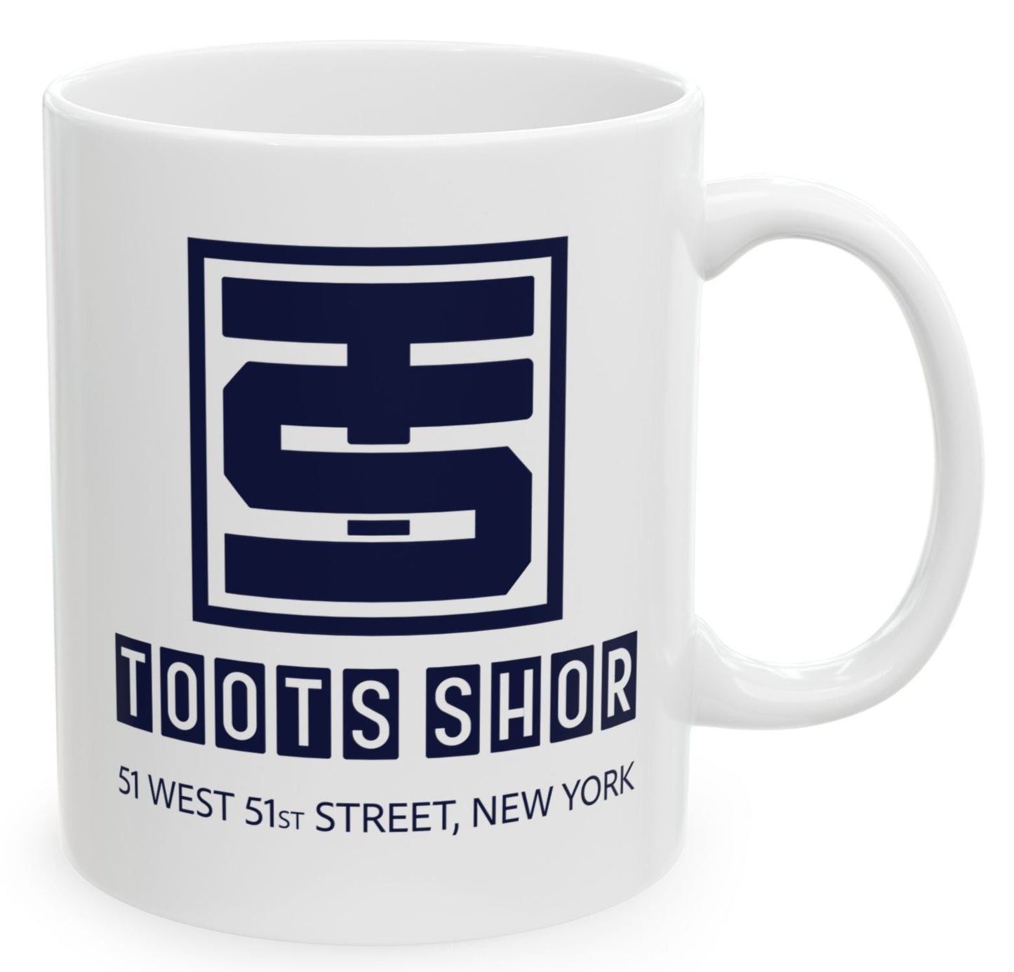Toots Shor Ceramic Mug 11oz