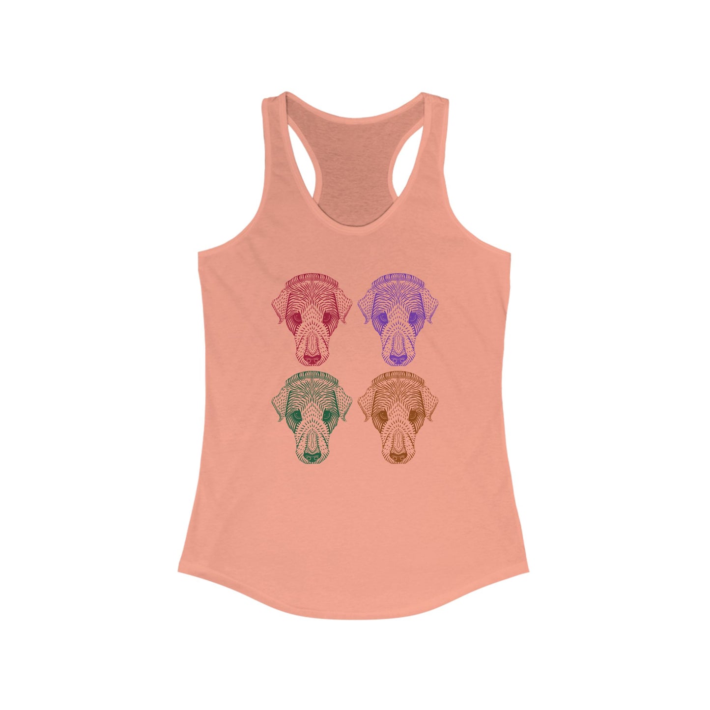 Four Dogs - Women's Racerback Tank