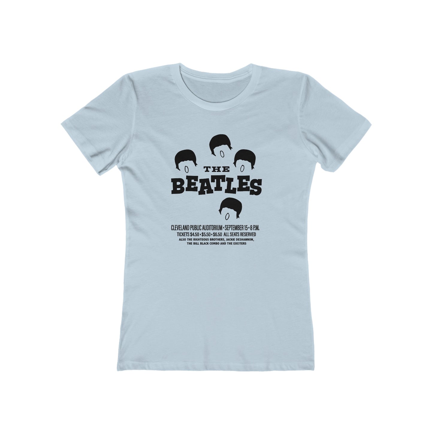 The Beatles in Cleveland - Concert Poster - Women's T-Shirt