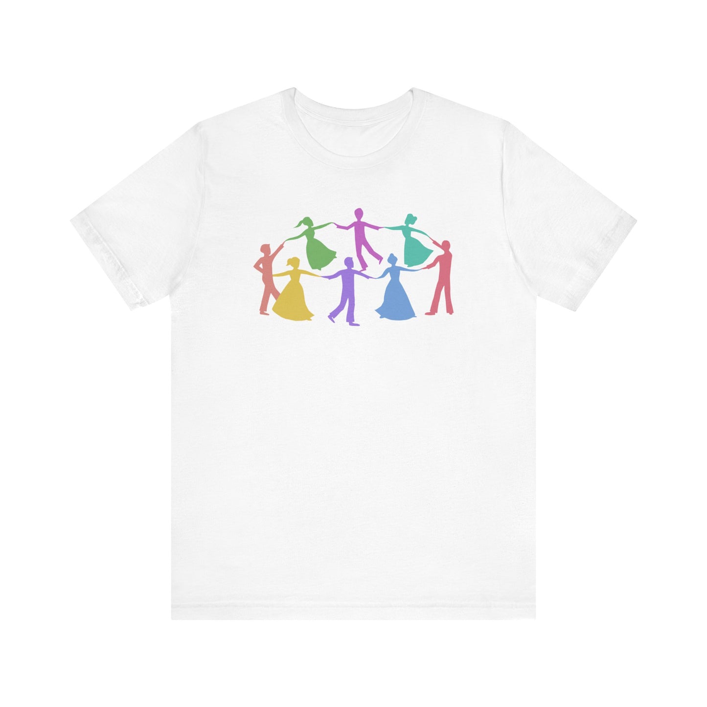Dance Together Apart - Front/Back - Custom Unisex T-Shirt