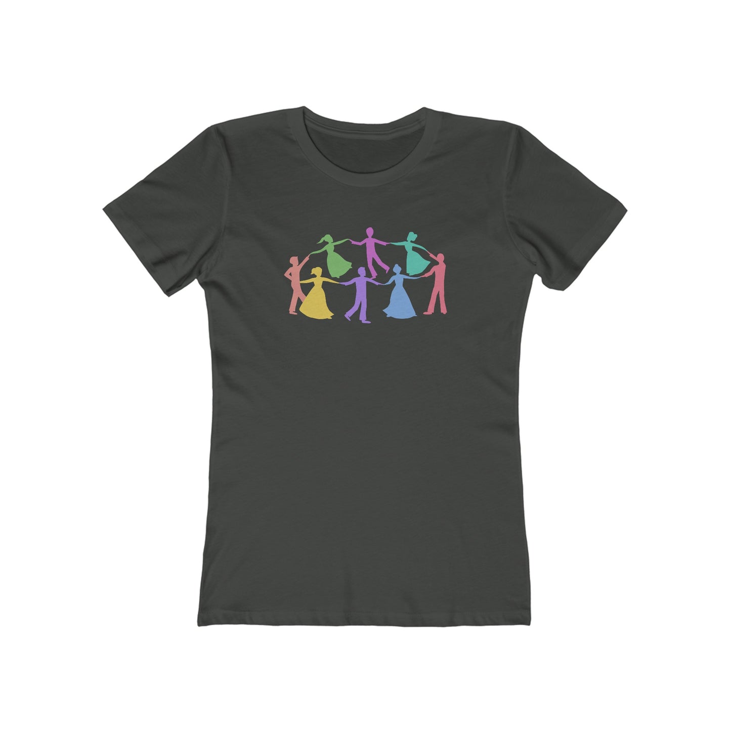 Dance Together Apart - Front/Back - Custom Women's T-Shirt