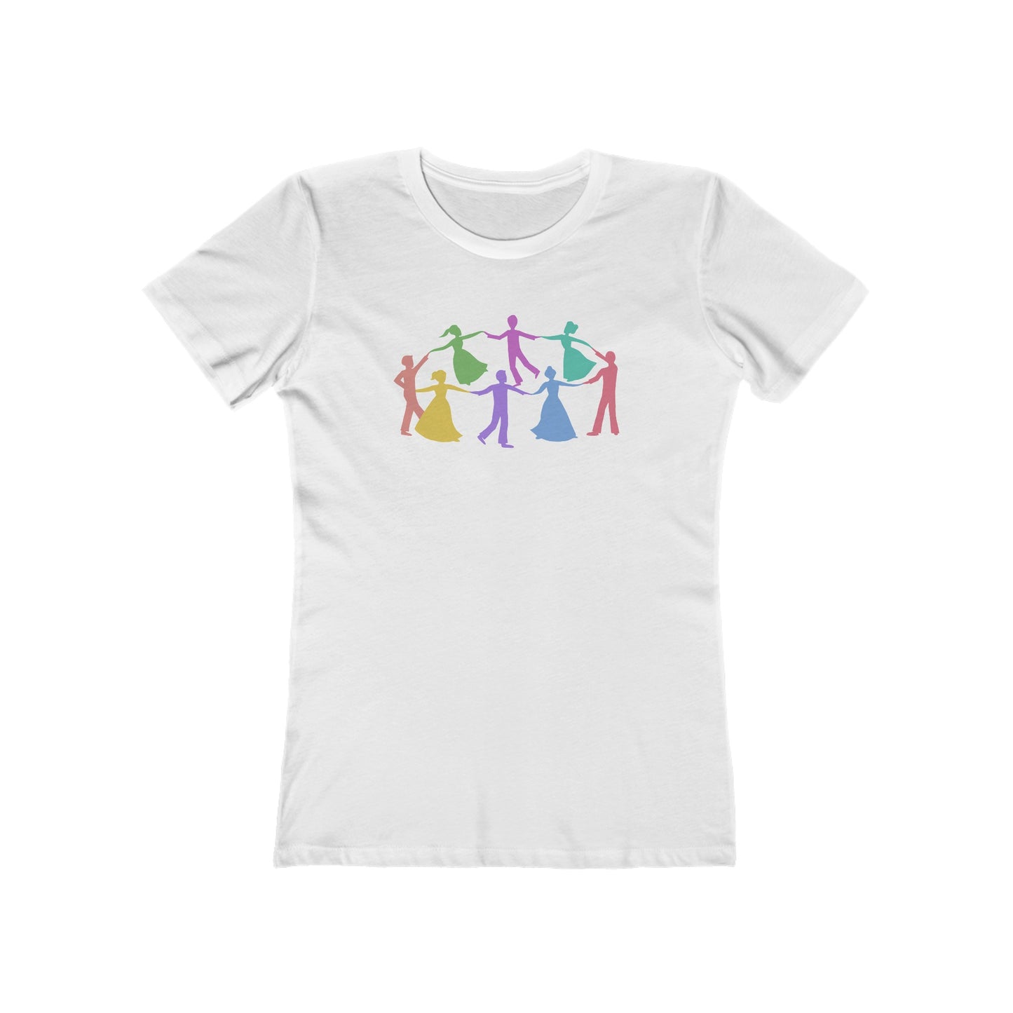 Dance Together Apart - Front/Back - Custom Women's T-Shirt