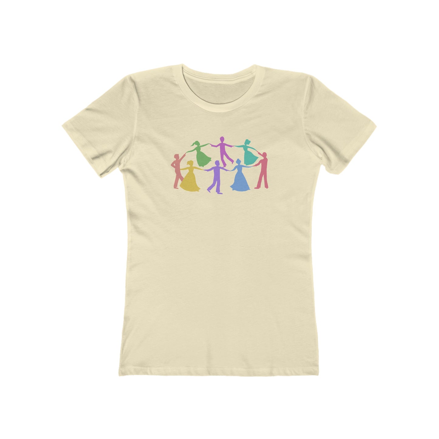Dance Together Apart - Front/Back - Custom Women's T-Shirt