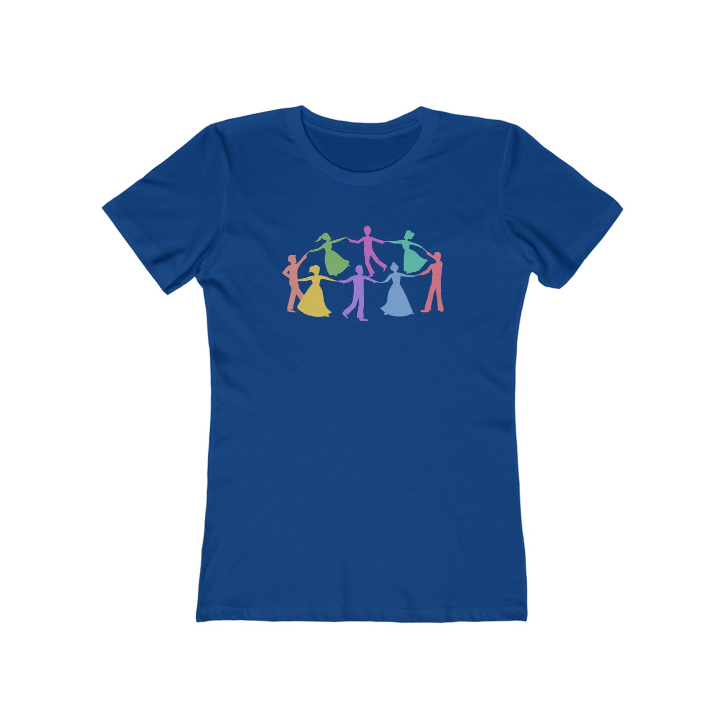 Dance Together Apart - Front/Back - Custom Women's T-Shirt