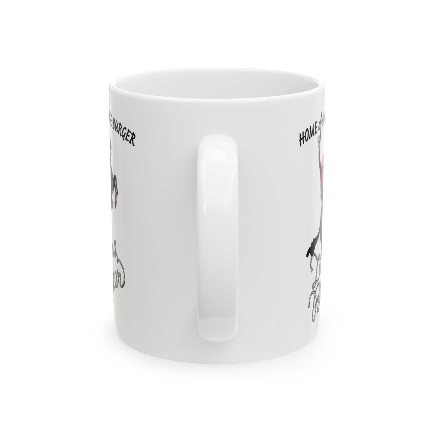 Texas Ranger Coffee Mug Ceramic 11oz