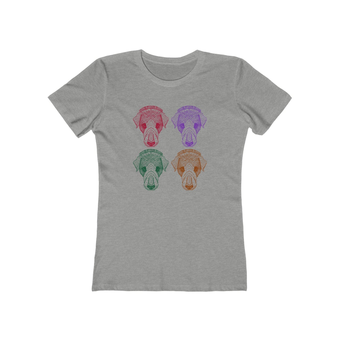 Four Dogs - Women's T-Shirt