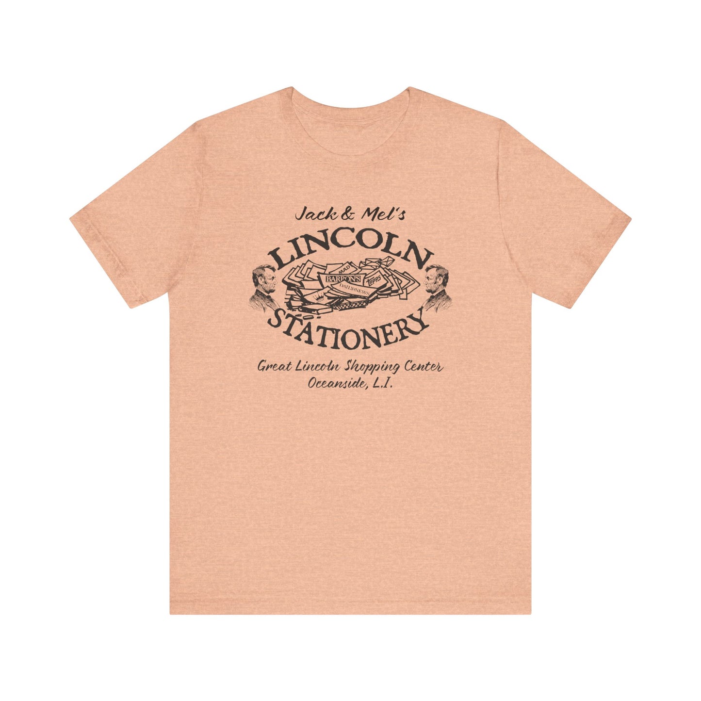 Lincoln Stationery - Oceanside NY - Unisex T-Shirt