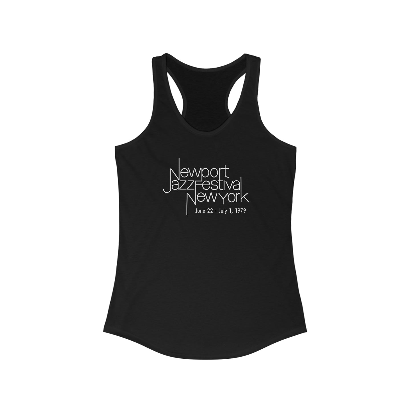 Newport in New York Jazz - Women's Racerback Tank