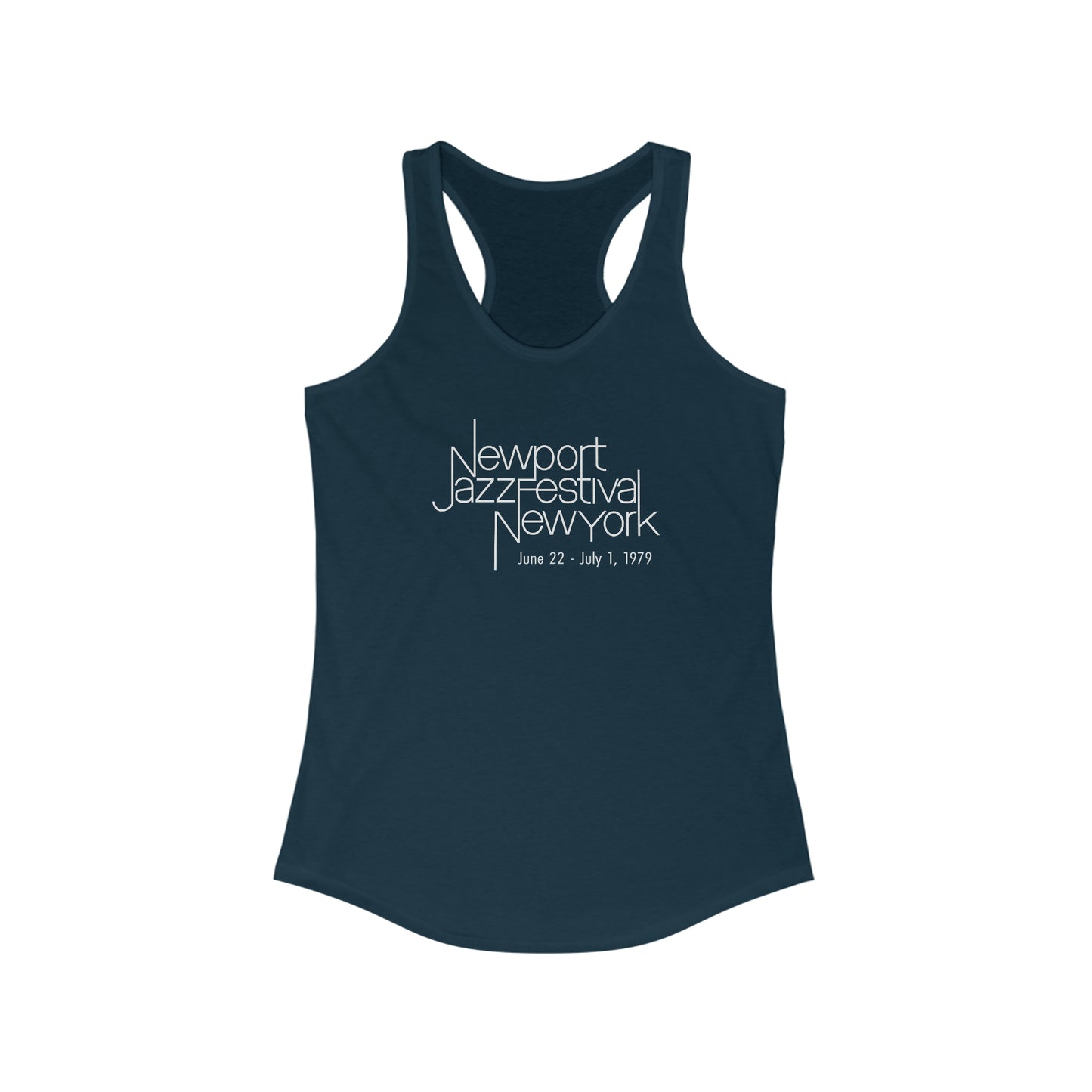 Newport in New York Jazz - Women's Racerback Tank