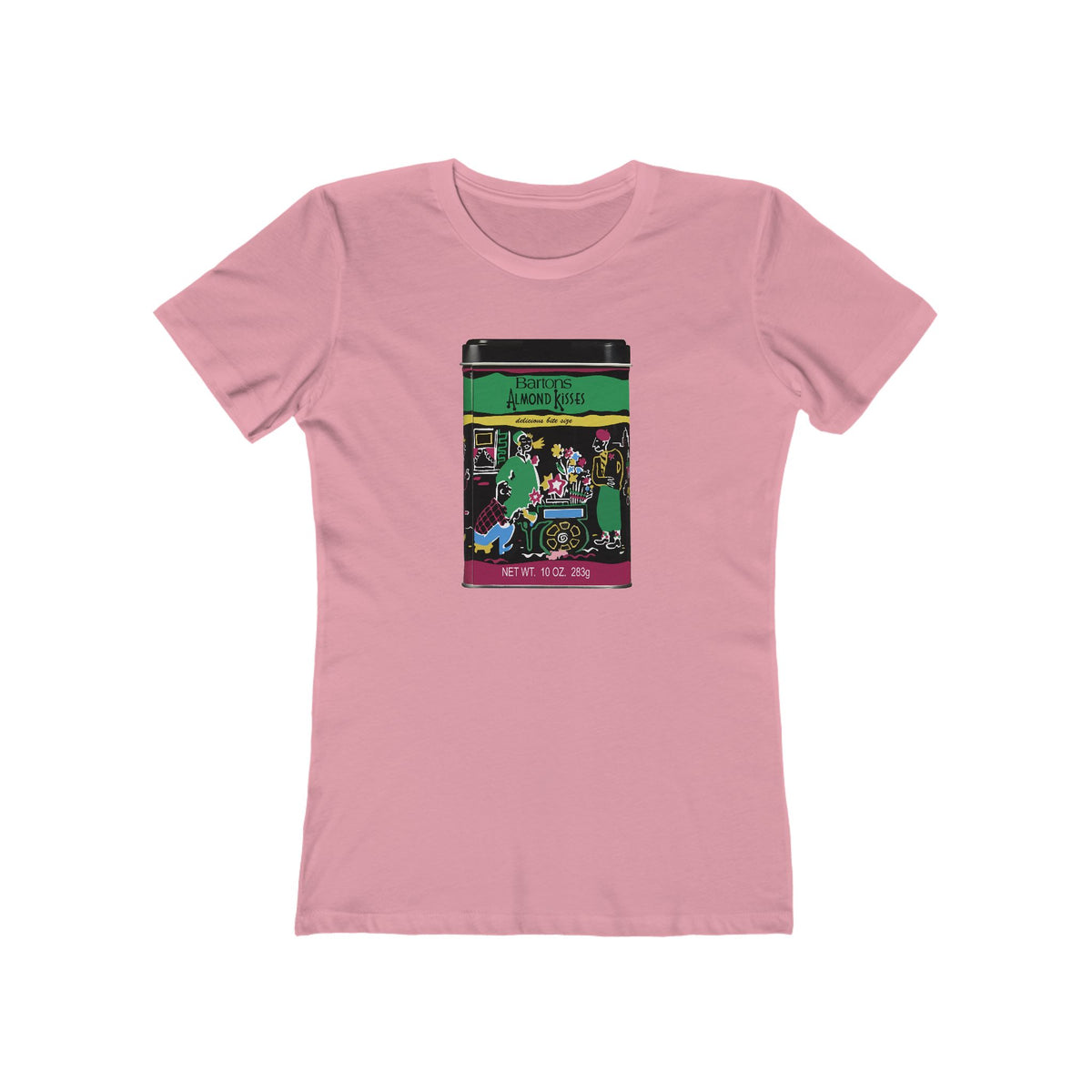 Barton's Almond Kisses Chocolate Candy T-Shirt Women's