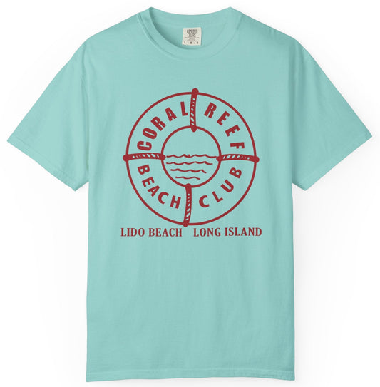 Coral Reef Beach Club Lido Beach Long Island t-shirt