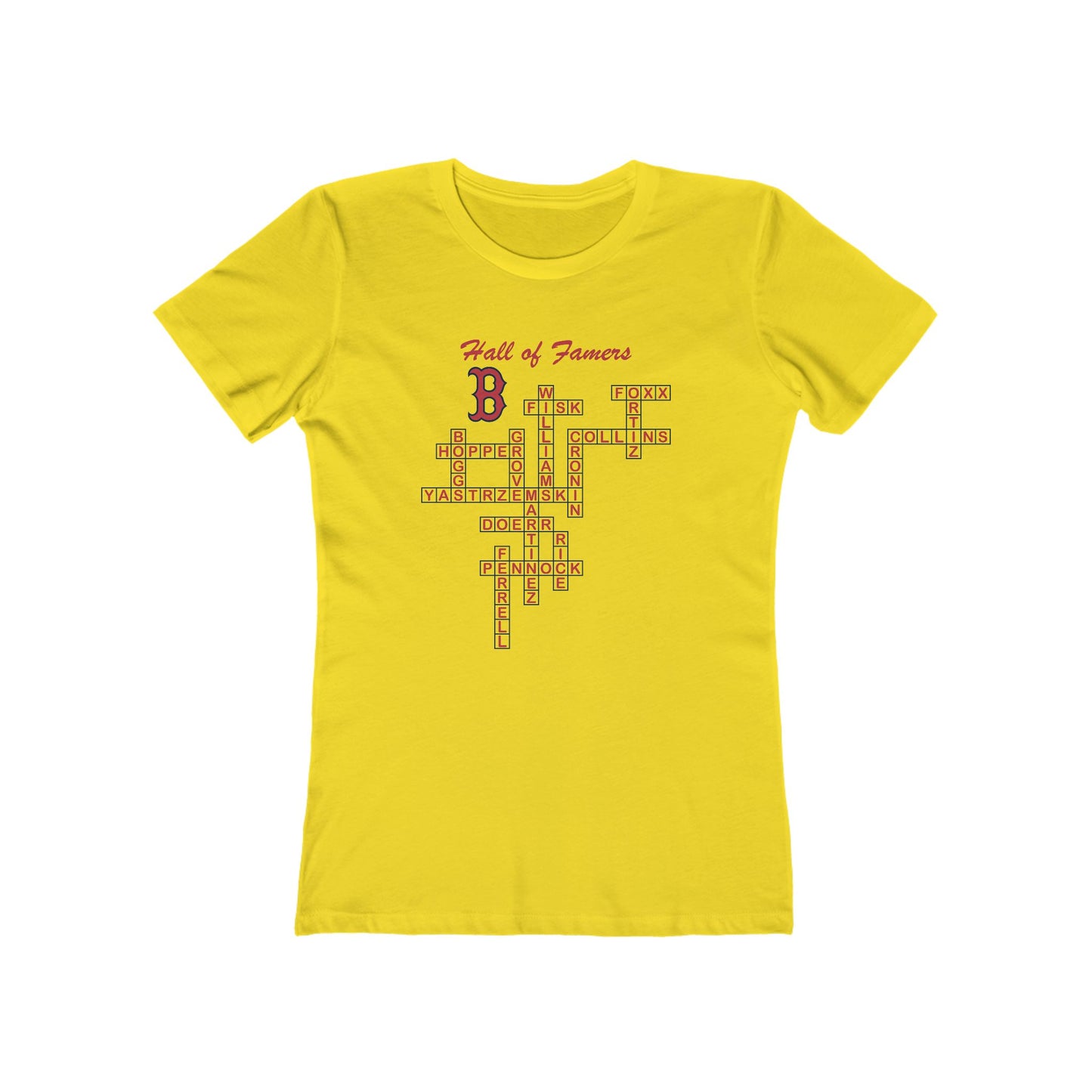 Boston Red Sox Hall of Famers - Women's Tee