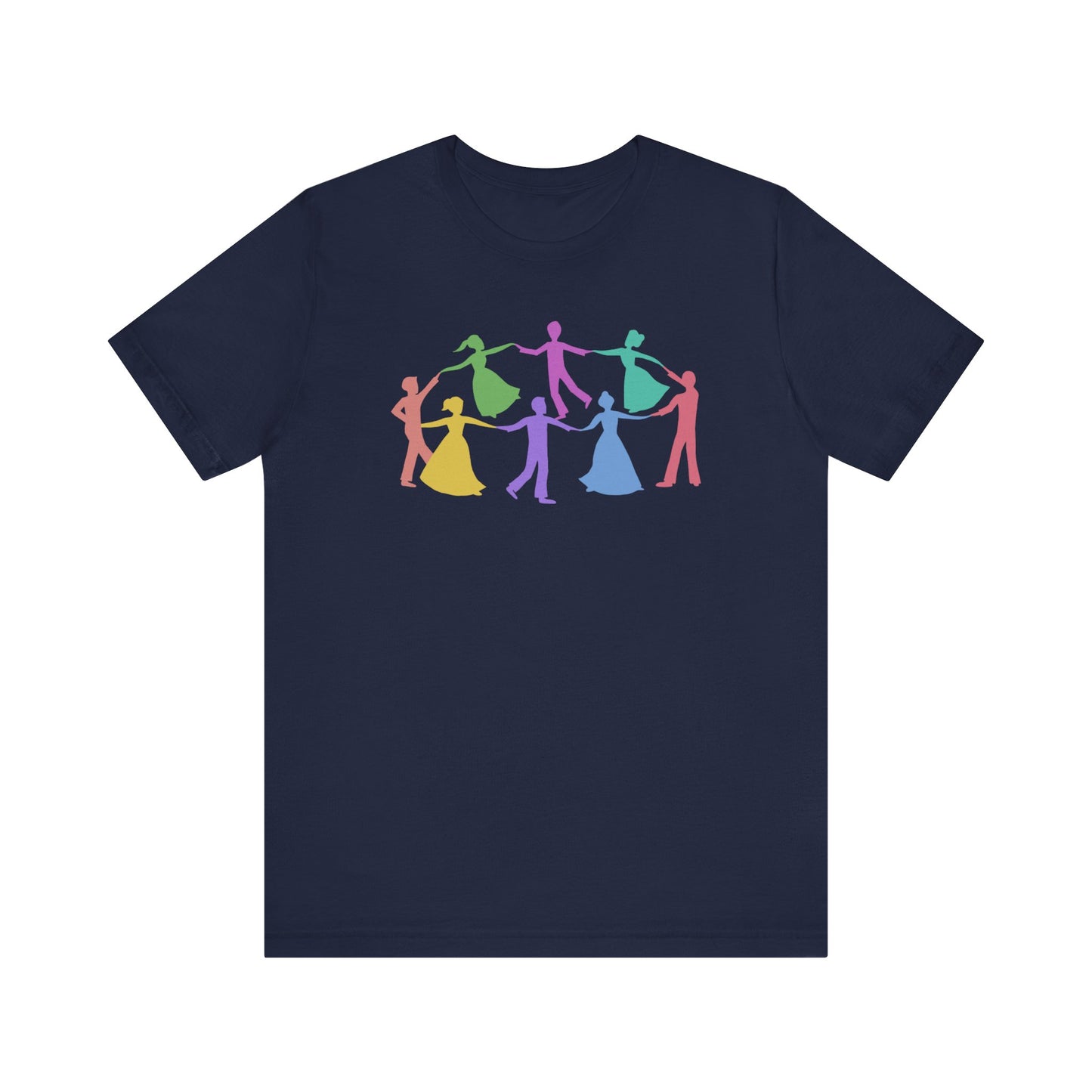 Dance Together Apart - Front/Back - Custom Unisex T-Shirt