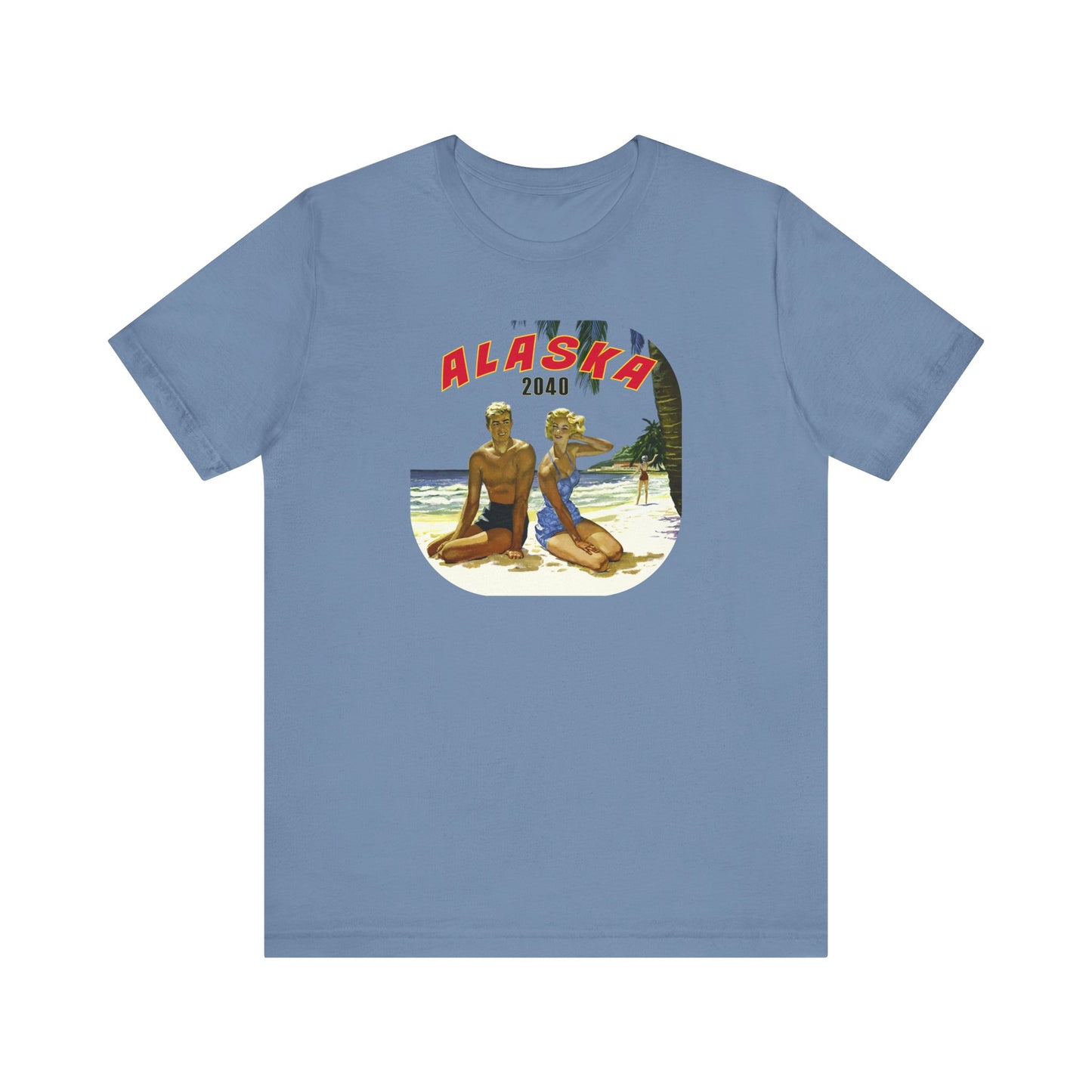 Alaska 2040 - Climate Change - Unisex Tee