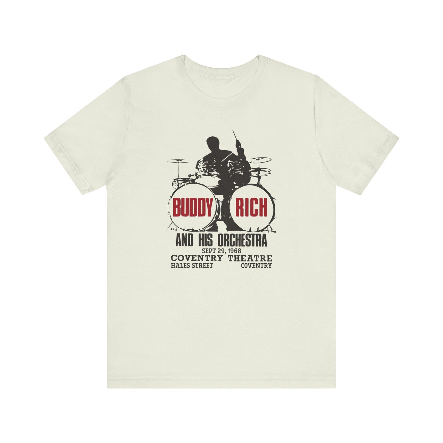 Buddy Rich at Coventry Jazz Drums Unisex T-Shirt
