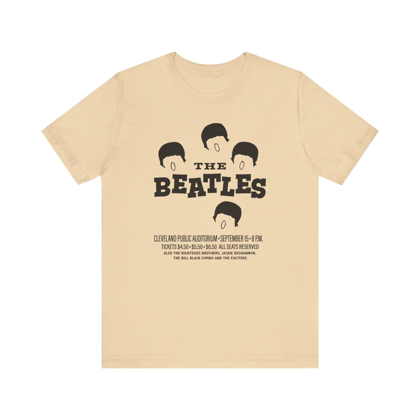 The Beatles in Cleveland - Concert Poster - Unisex T-Shirt