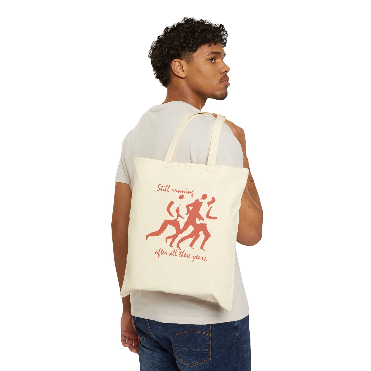 Still Running After All These Years Canvas Tote Bag