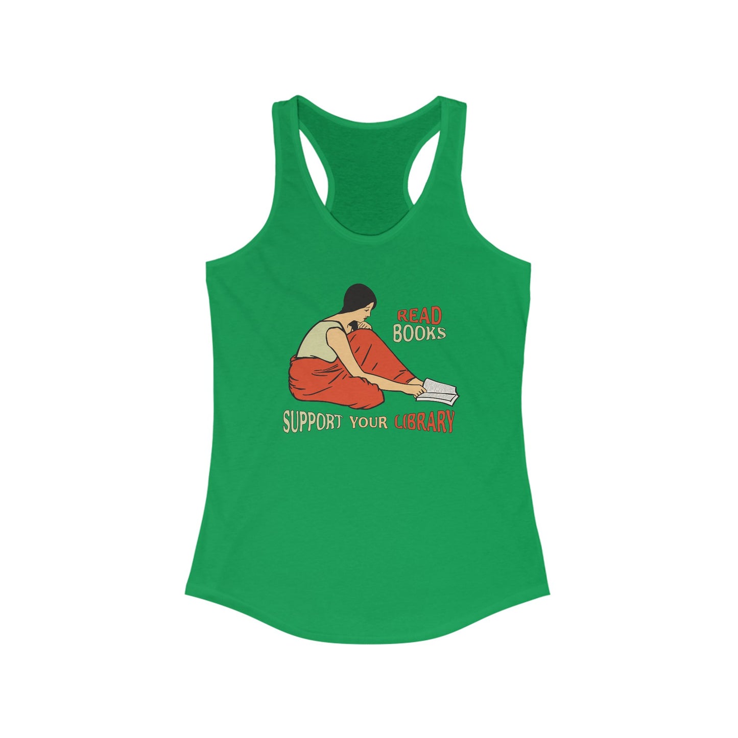 Support Your Library - Women's Racerback Tank
