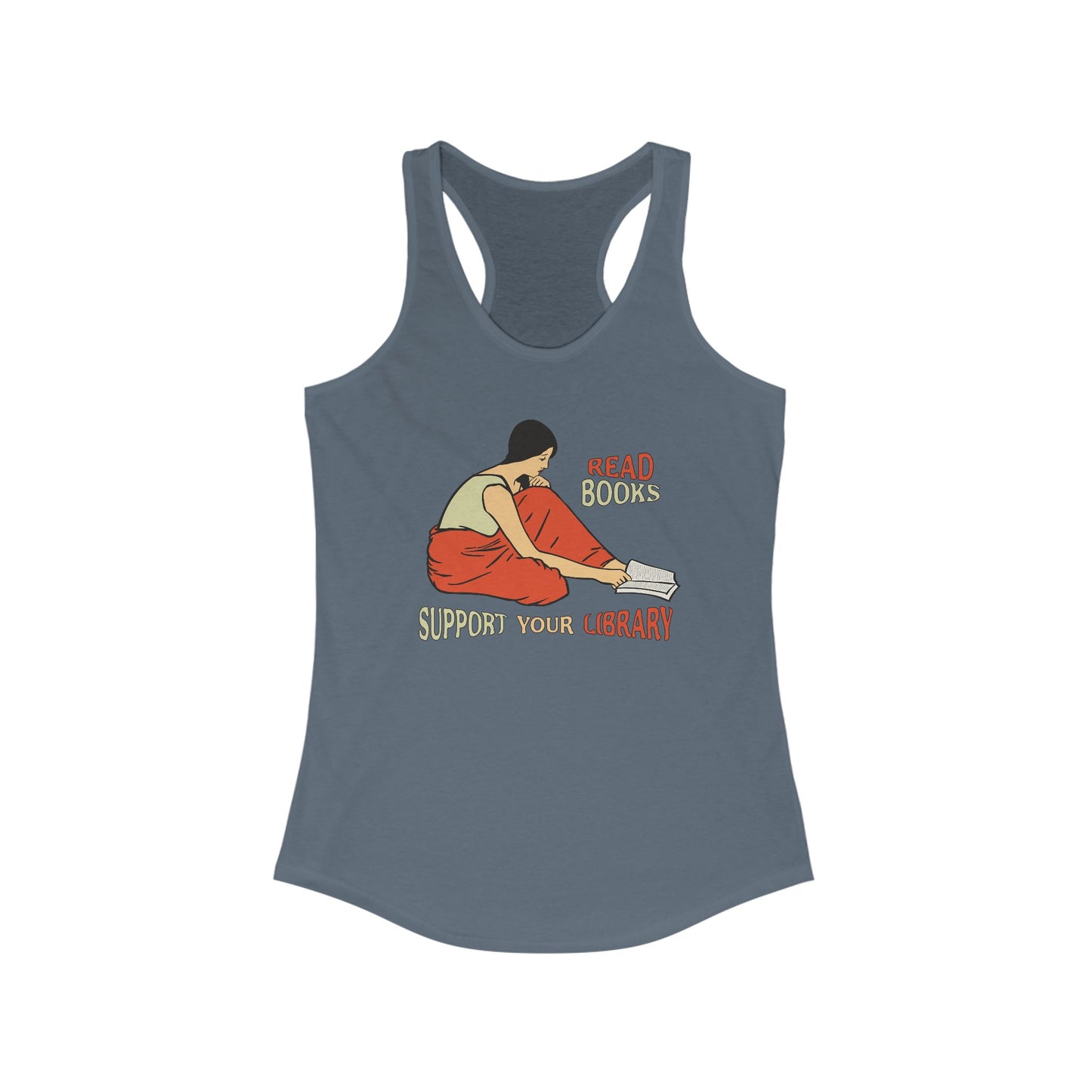 Support Your Library - Women's Racerback Tank