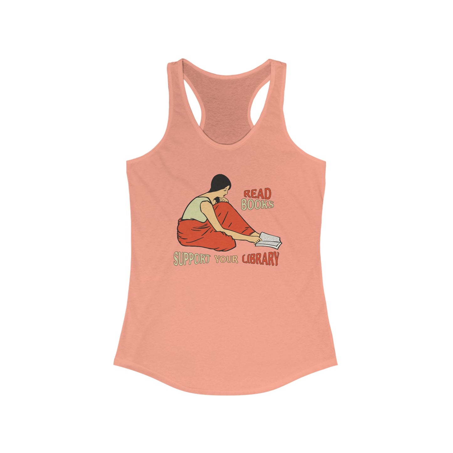 Support Your Library - Women's Racerback Tank