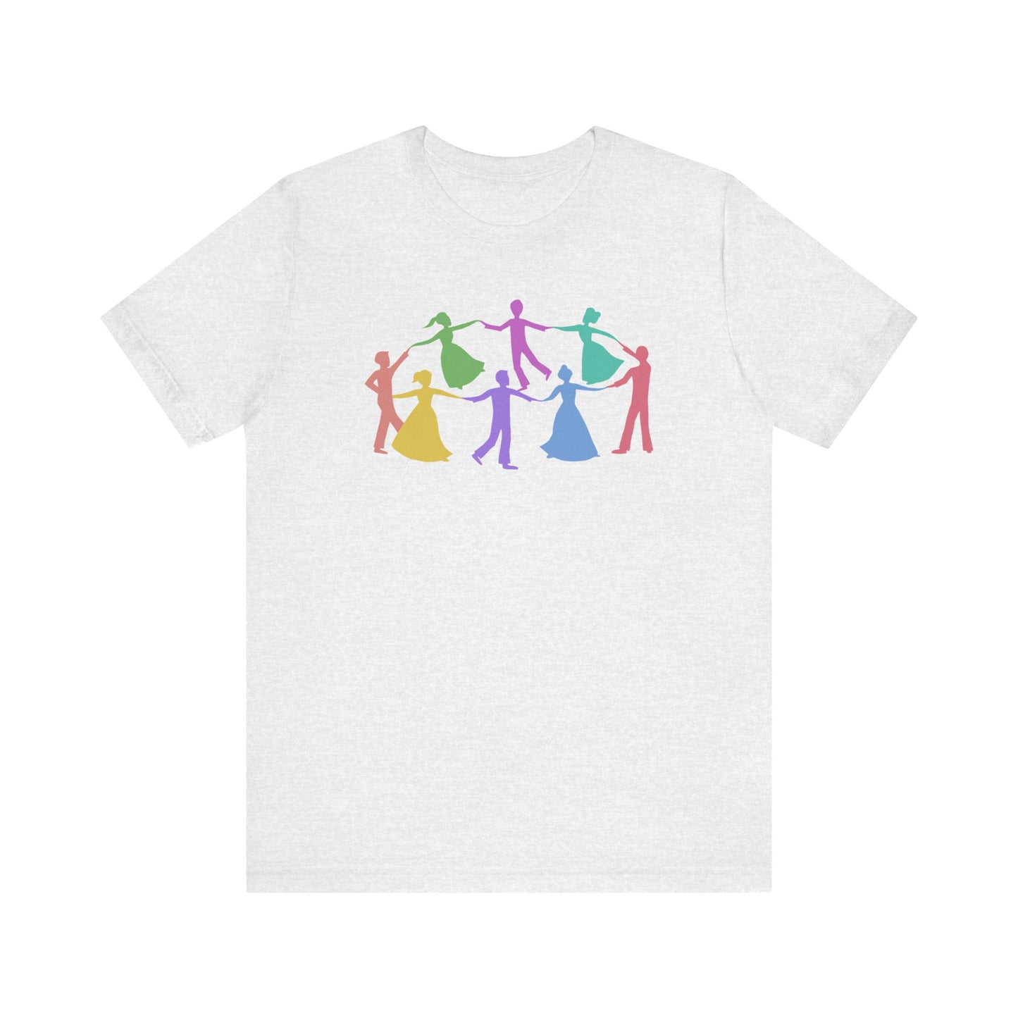 Dance Together Apart - Front/Back - Custom Unisex T-Shirt