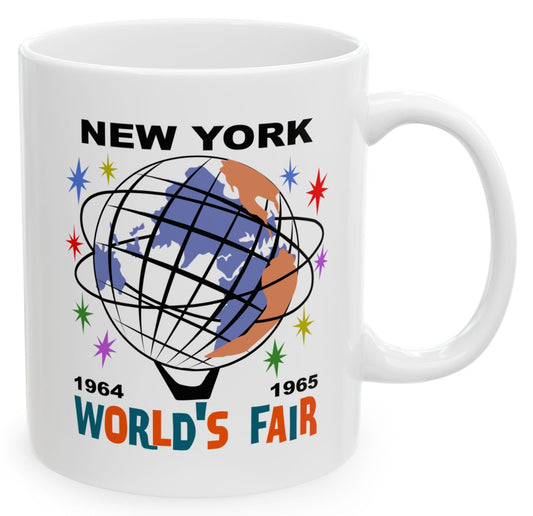 New York World's Fair Coffee Mug, Ceramic 11oz