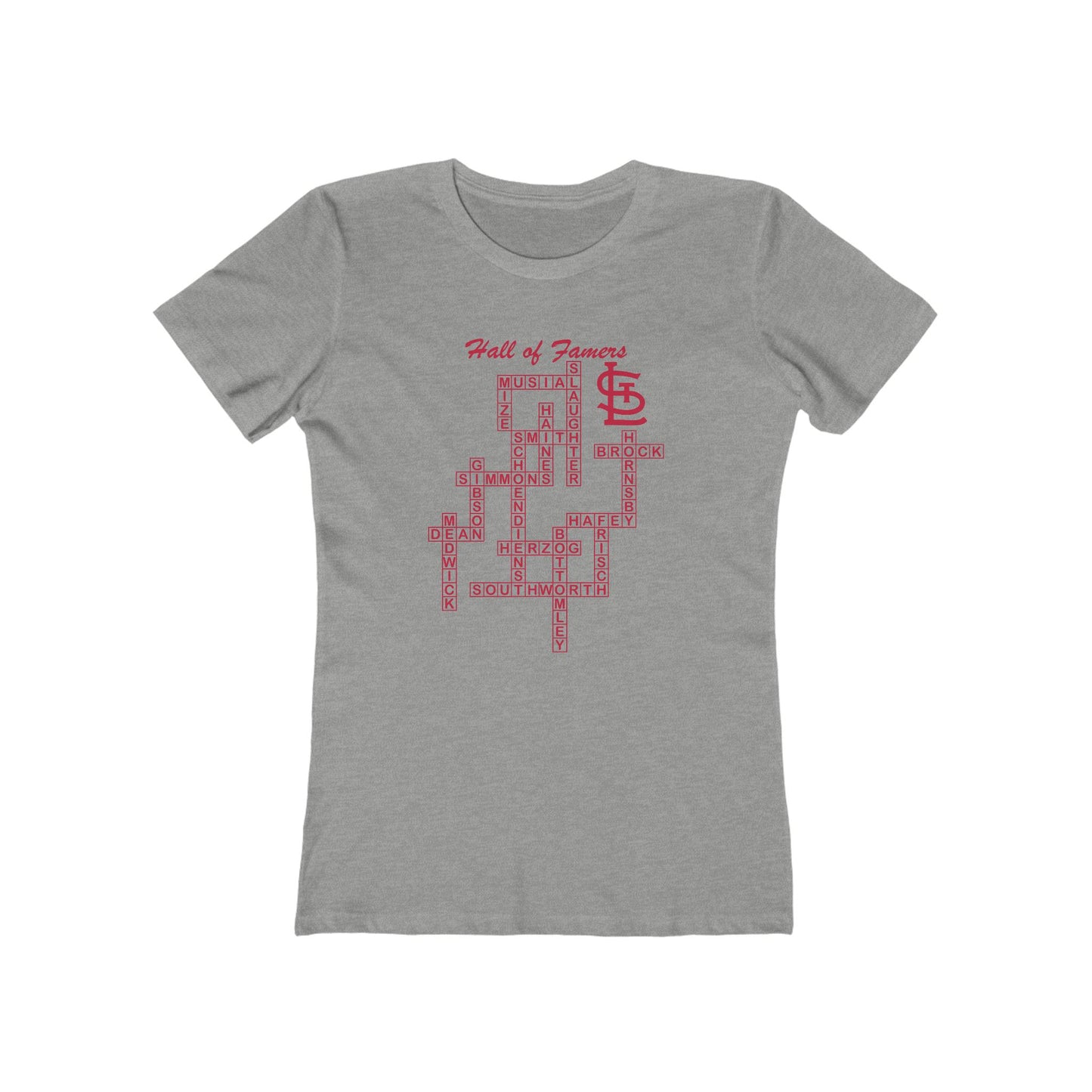 St Louis Cardinals Hall of Famers - Women's T-Shirt
