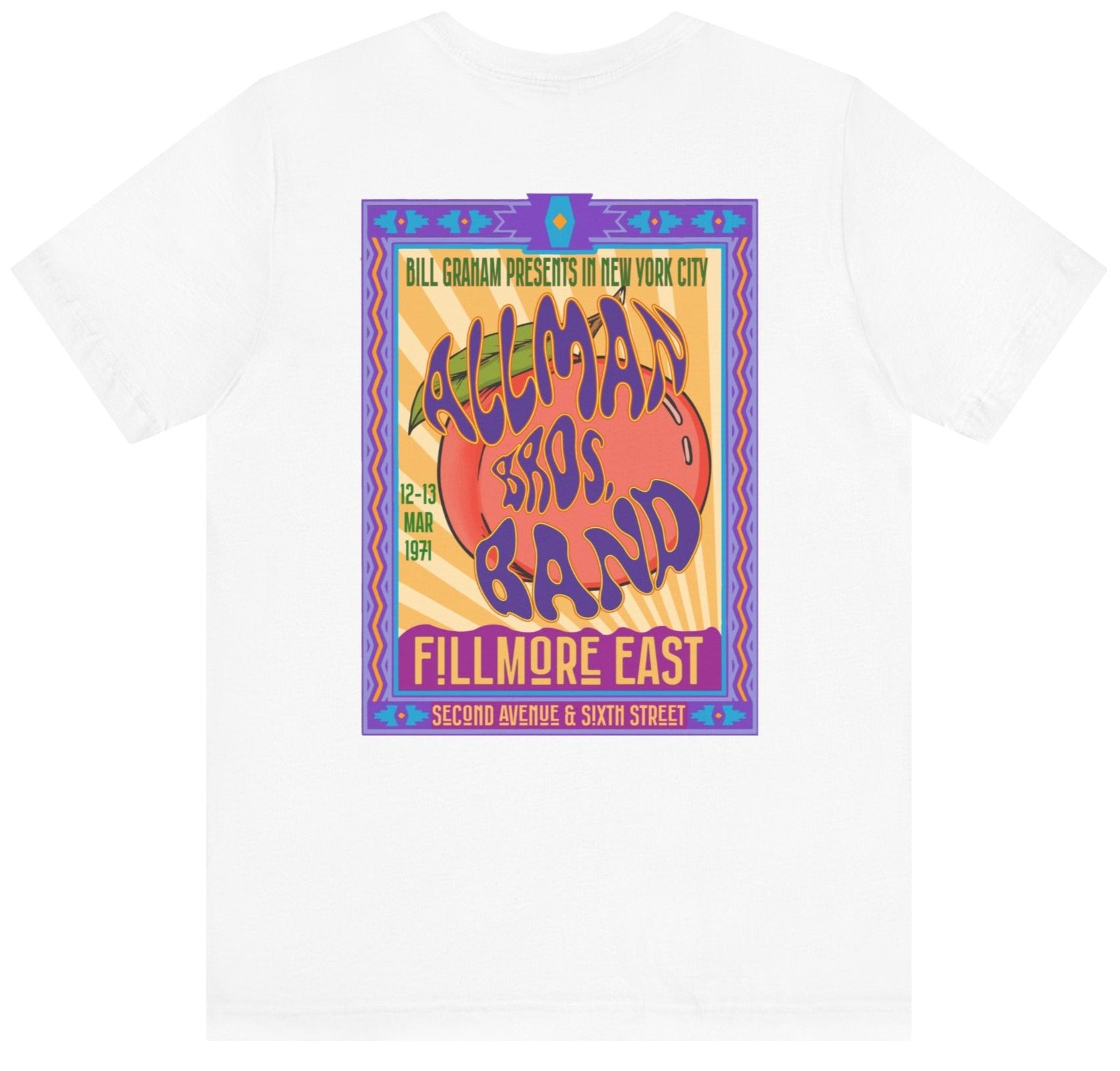 Fillmore East Allman Bros t shirt