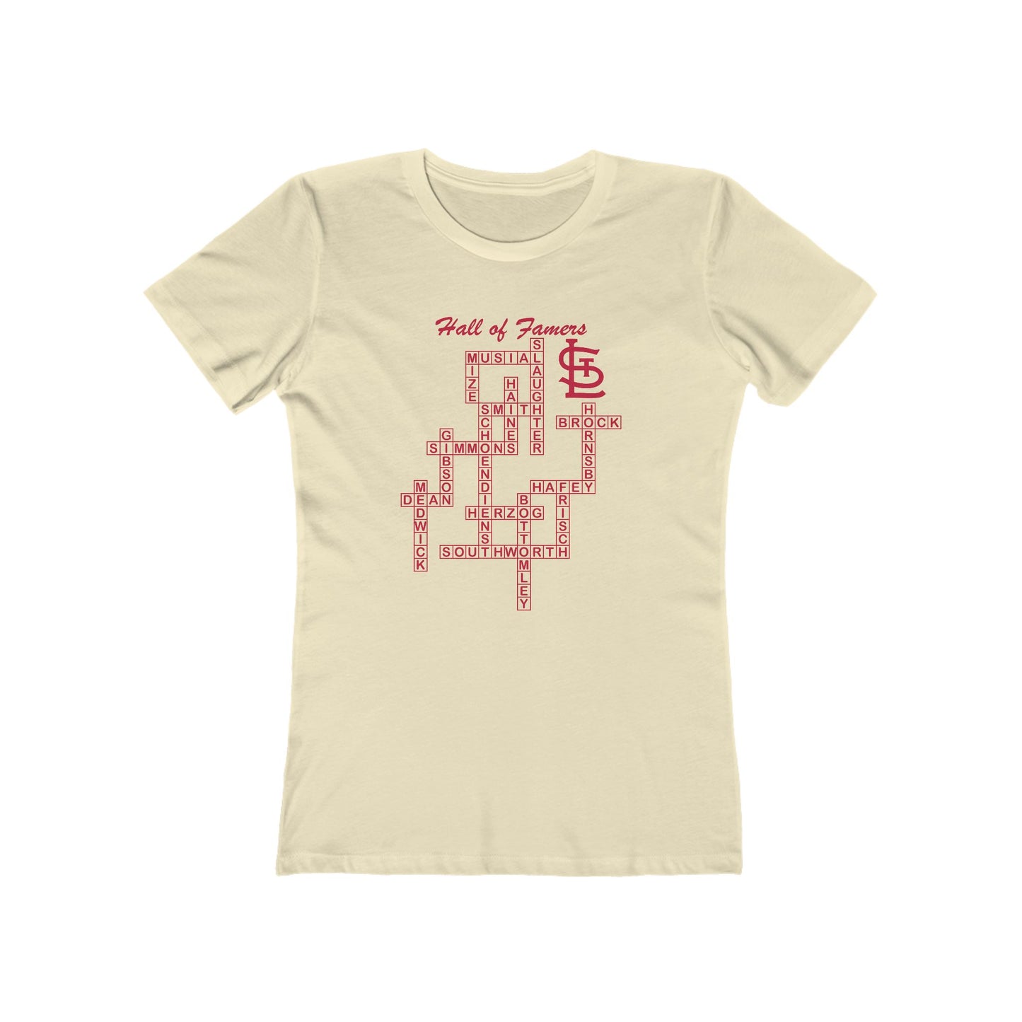 St Louis Cardinals Hall of Famers - Women's T-Shirt