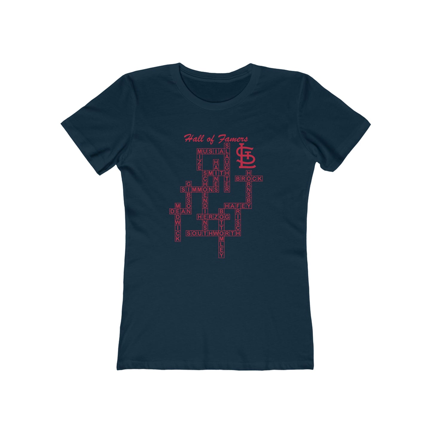 St Louis Cardinals Hall of Famers - Women's T-Shirt