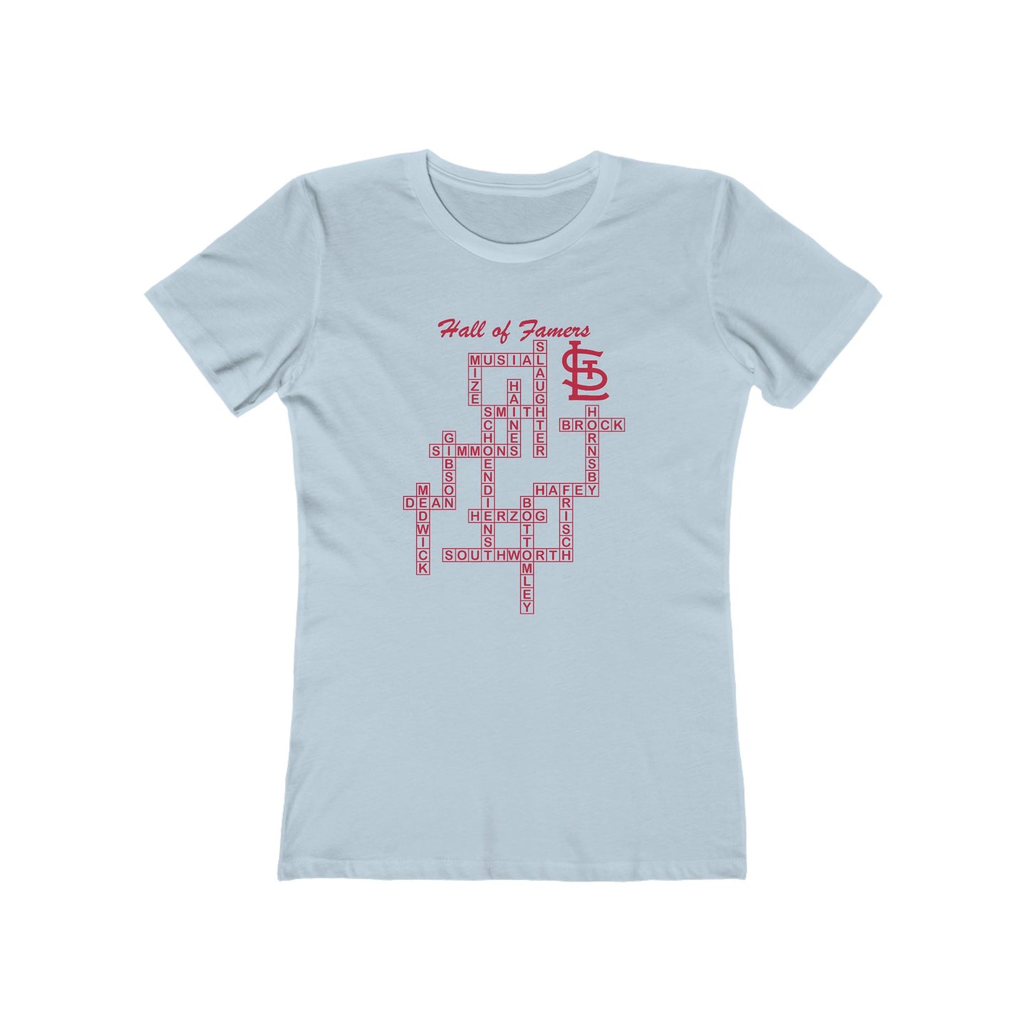 St Louis Cardinals Hall of Famers - Women's T-Shirt
