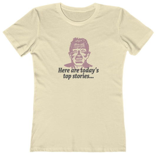 Shocking news t shirt