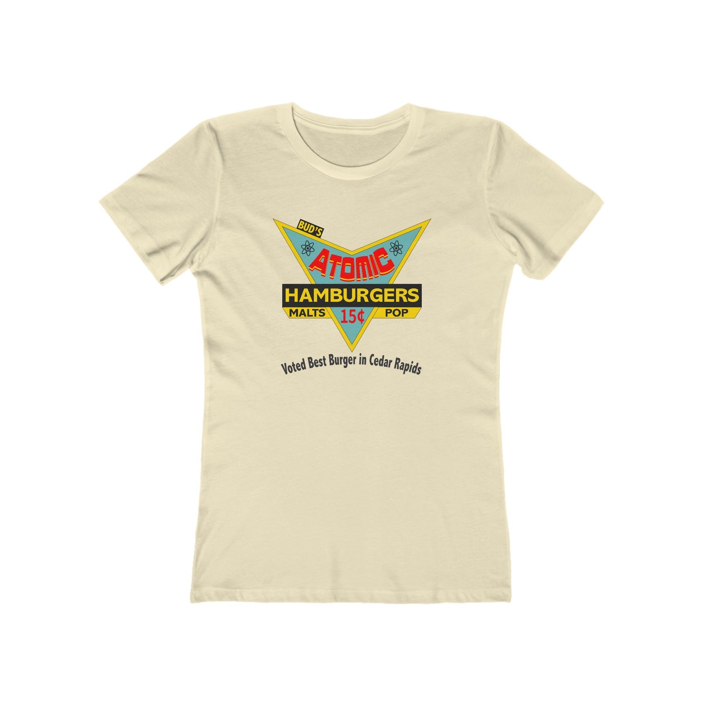 Atomic Hamburgers Retro Sign Women's T-Shirt