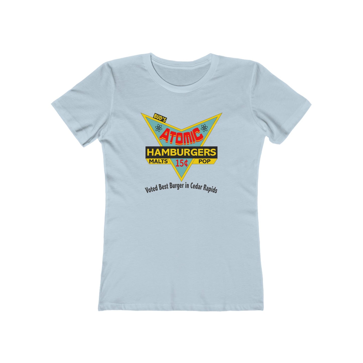 Atomic Hamburgers Retro Sign Women's T-Shirt