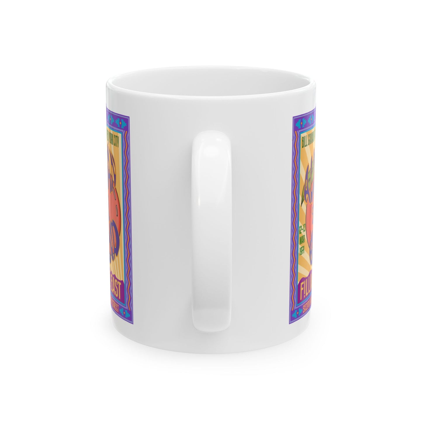 Allman Brothers Fillmore East - Ceramic Mug 11oz