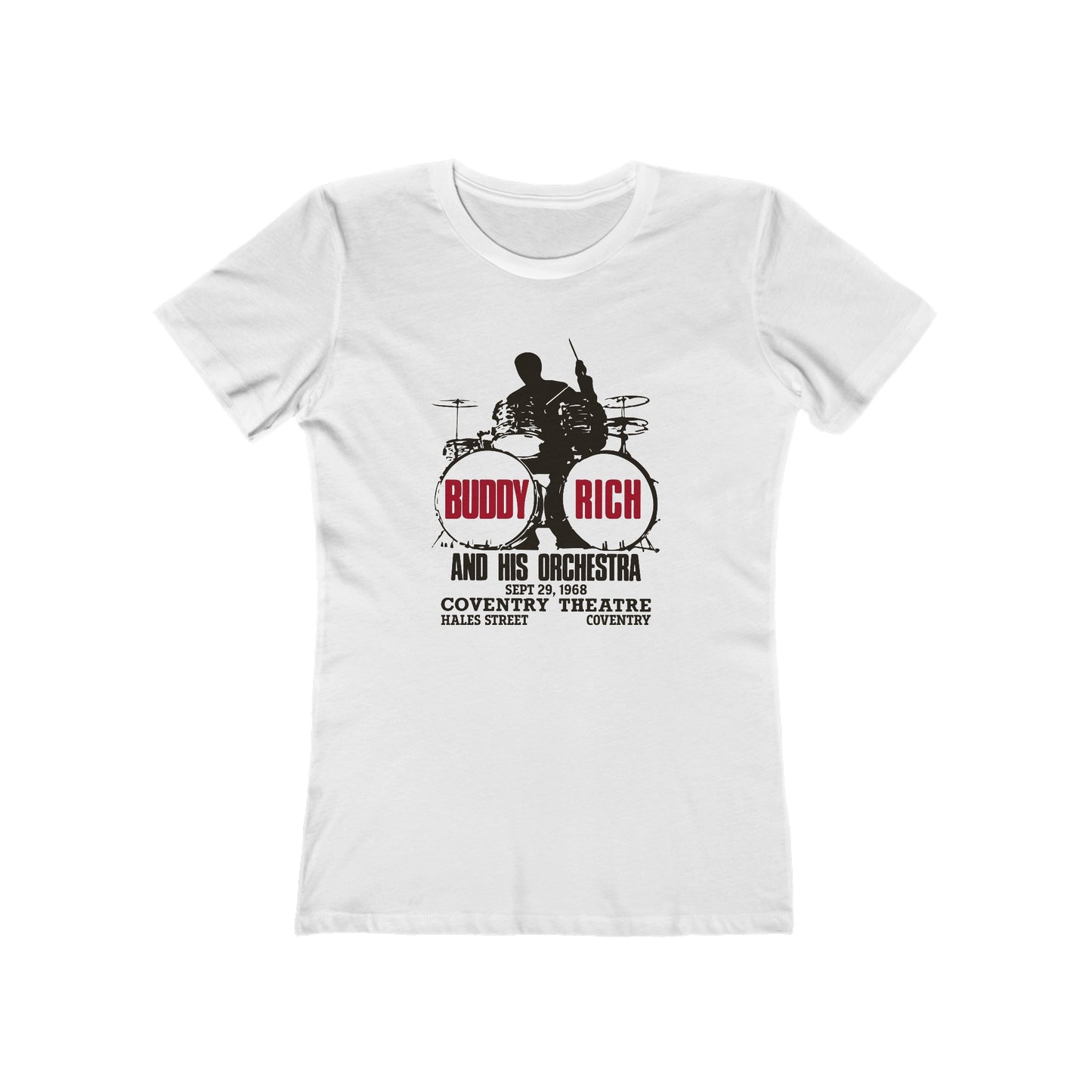 Buddy Rich at Coventry - Jazz Drums - Women's T-Shirt