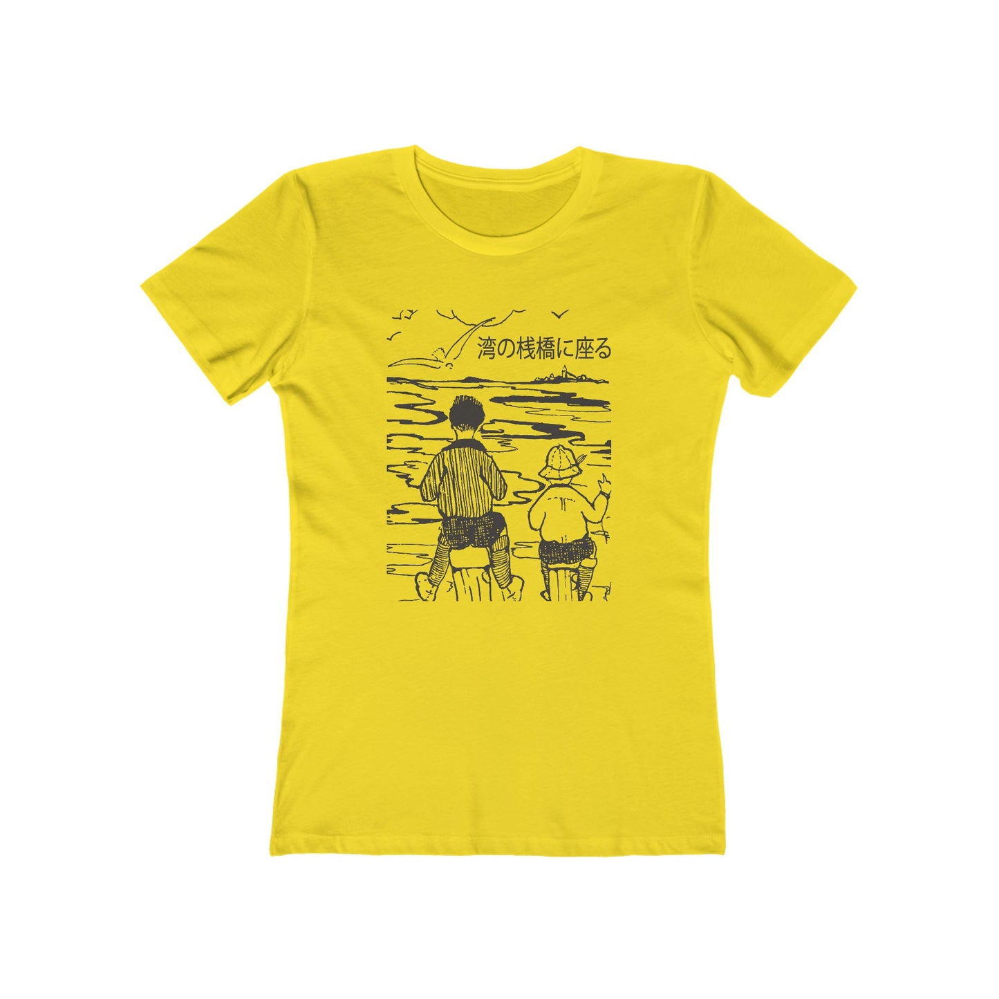 Sittin' on the Dock of the Bay - Japanese - Women's Tee