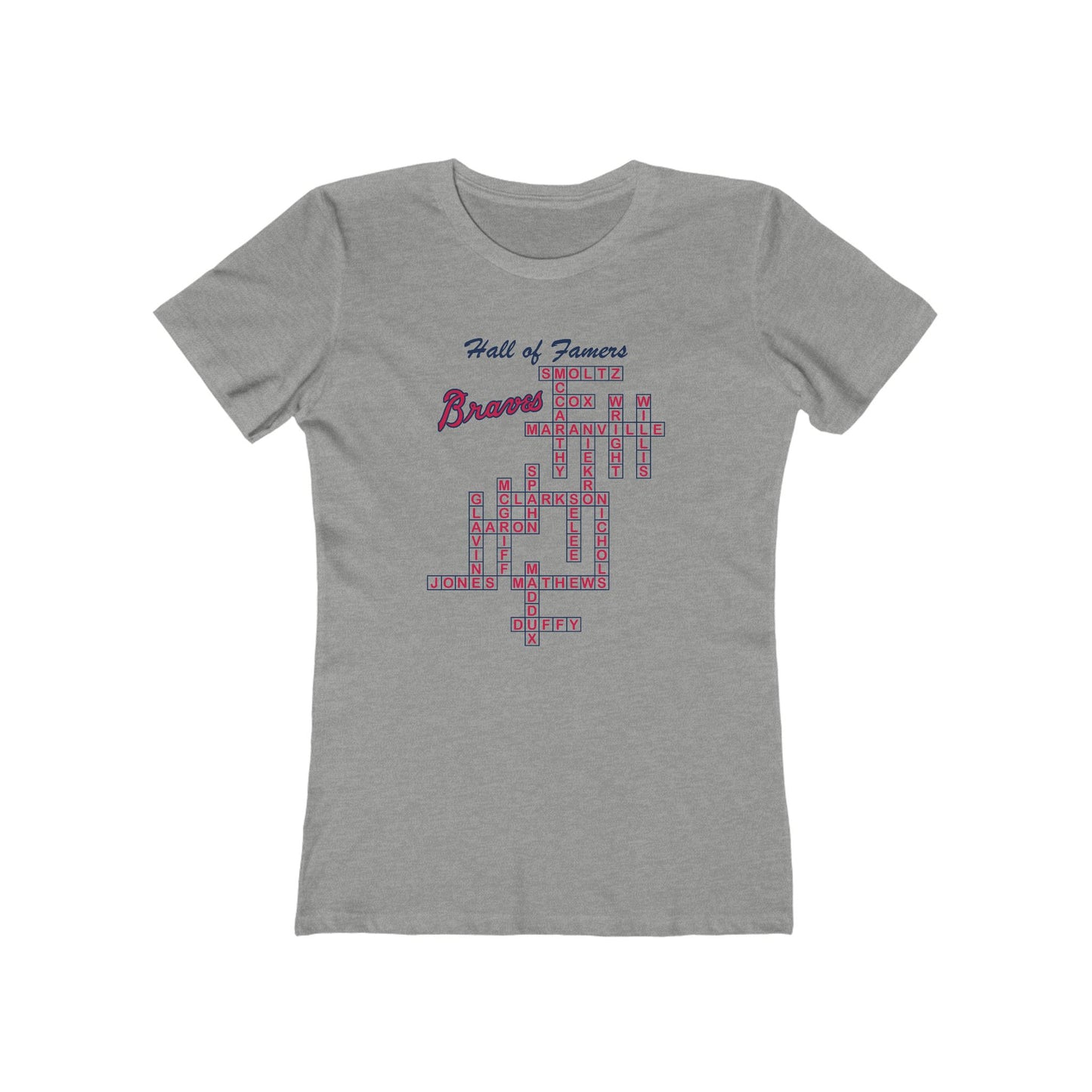 Braves Hall of Famers - Atlanta, Milwaukee, Boston - Women's Tee