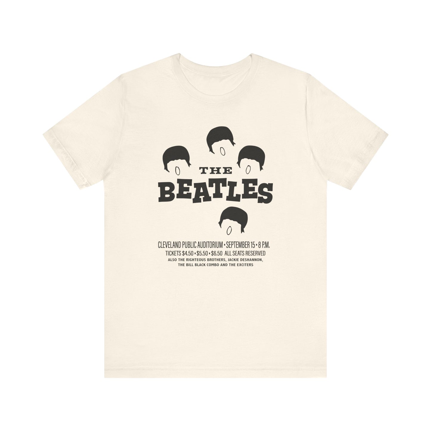 The Beatles in Cleveland - Concert Poster - Unisex T-Shirt