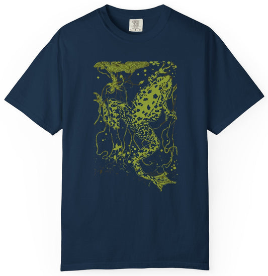 Frog T-Shirt Swimming Frog Unisex