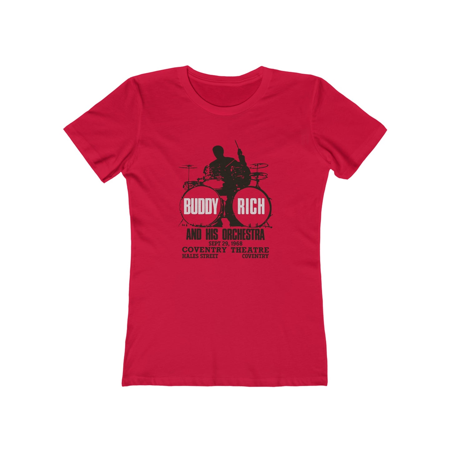 Buddy Rich at Coventry - Jazz Drums - Women's T-Shirt